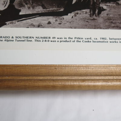 Inscription at bottom: Origformat: Artifact