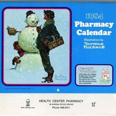 Health Center Pharmacy calendar