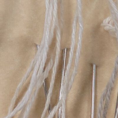 Set of two grey hatpins: Origformat: Artifact