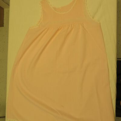 Back of nightgown.: Origsize: 25" (w) x 40" (l); Origformat: Artifact