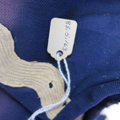 Number on dress.: Origsize: 23" (l) x 18 " (w); Origformat: Artifact