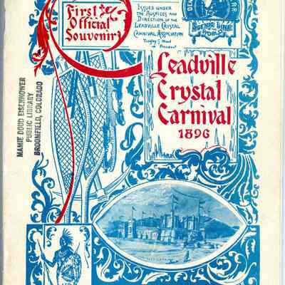 Leadville Crystal Carnival 1896 Souvenir Booklet