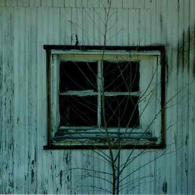 Window in building on Brunner Property