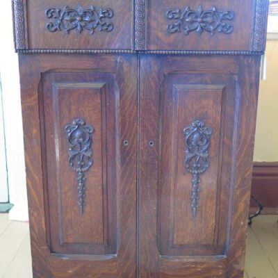Sewing Machine Cabinet Front View