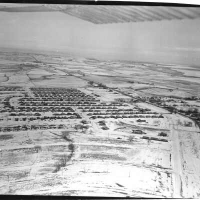 Aerial Photo of Broomfield in the Snow