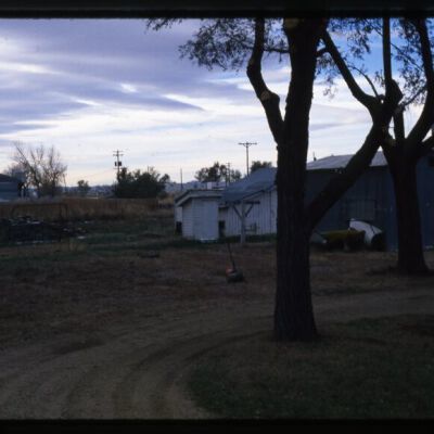 Outbuildings on Crawford Property, 1979: Origsize: 35mm; Origformat: Slide; Resolution: 4000dpi