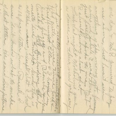 -Scanned as 300dpi jpeg by Tom Peyton as an access copy, 08/11/2015.  Pages cropped around edges by Tom Peyton, 08/27/2015.  File originally named, "2015.18.3 page 76-77 300 dpi c."  The object ID has since been changed from 2015.18.3 to 2015.18.2.
-File renamed and uploaded to PastPerfect by Kevin Smith,08/10/2016
