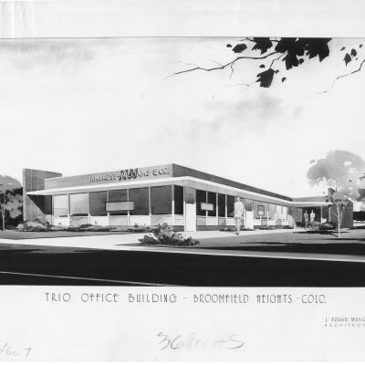 Rendering of the Trio Office Building