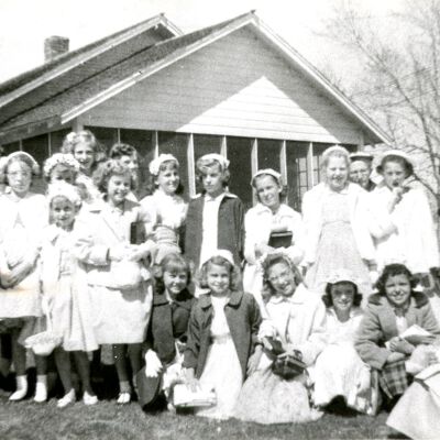 Viola Crook's Sunday School class.