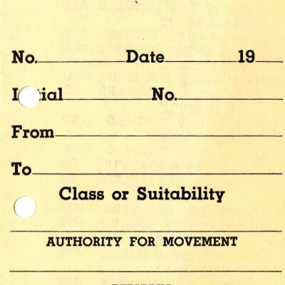Back of X.802, Empty Car Bill, circa 1962-1975: Origsize: 3.5" x 7.5"; Origformat: Other; Resolution: 300dpi