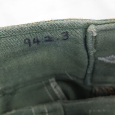Number inside pants.: Origsize: 16" (w) x 40" (l); Origformat: Artifact