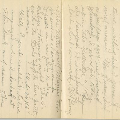 -Scanned as 300dpi jpeg by Tom Peyton as an access copy, 08/11/2015.  Pages cropped around edges by Tom Peyton, 08/27/2015.  File originally named, "2015.18.3 page 80-81 300 dpi c."  The object ID has since been changed from 2015.18.3 to 2015.18.2.
-File renamed and uploaded to PastPerfect by Kevin Smith,08/10/2016
