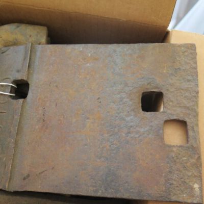 Rail plate.: Origsize: 5.75" (w) x 8.5" (l); Origformat: Artifact
