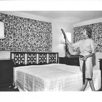 Bedroom of Model Home