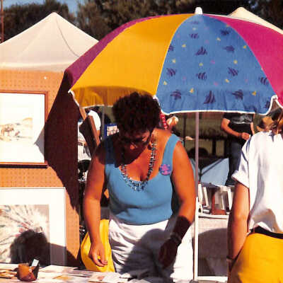 Sandy Bremek at 1989 Broomfield Days