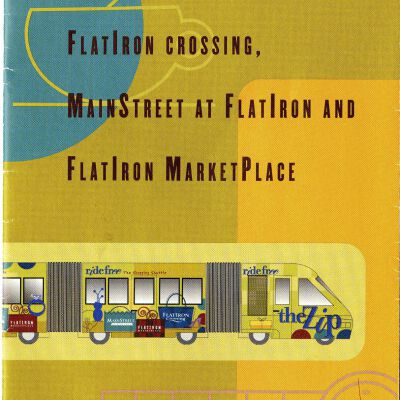 The Zip Shopping Shuttle Brochure and Route Map