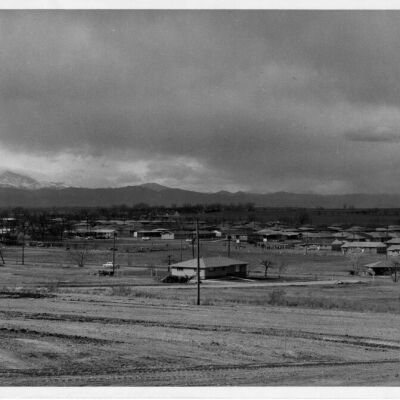 Broomfield with Mountains in the Background