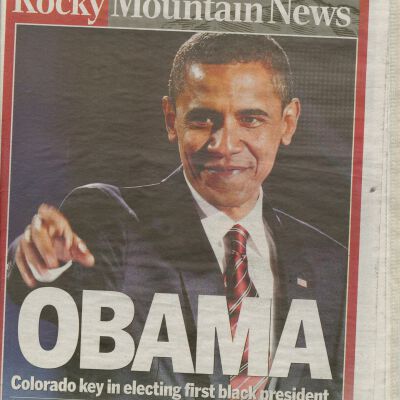Rocky Mountain News, Nov. 5, 2008