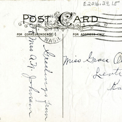 "A Happy New Year" Postcard