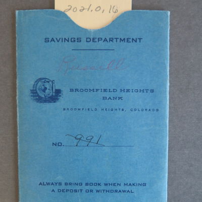 Broomfield Heights Bank Savings Department