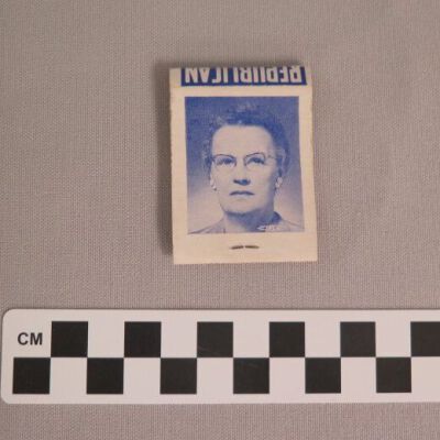 Other side of matchbook.: Origsize: 2.25" (h) x 1.75" (w; Origformat: Artifact