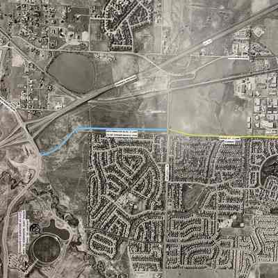 Aerial Photo of Broomfield, 1996