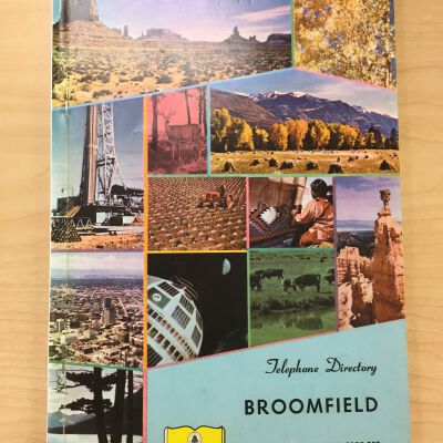 March 1963 Broomfield Telephone Directory