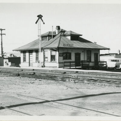 Broomfield Train Depot at its Original Location