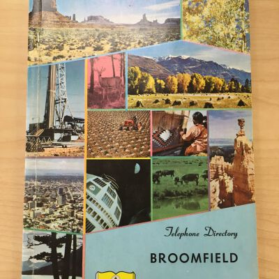 March 1963 Broomfield Telephone Directory