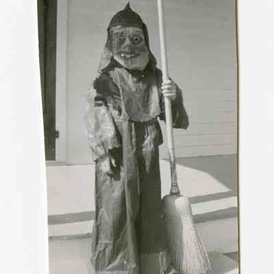 Lester K in Halloween costume