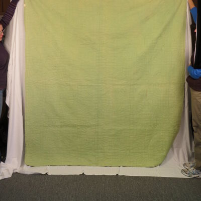 Feedsack Fan Quilt