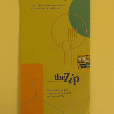 Back of brochure.: Origsize: 12.5" (w) x 22.75" (; Origformat: Artifact