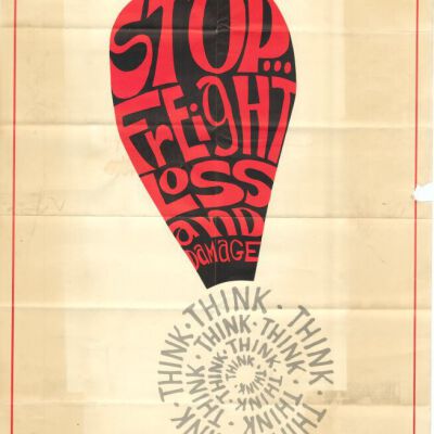 Freight loss and prevention poster, 1970: Origsize: 17" x 22"; Origformat: Paper; Resolution: 300dpi