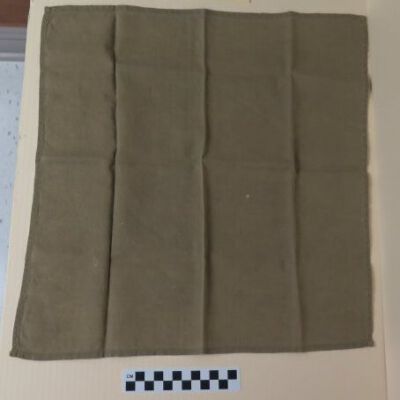 Handkerchief: Origsize: 15.75" (w) x 15.75"; Origformat: Artifact