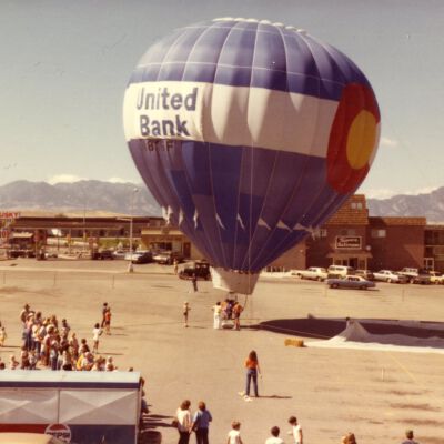 United Bank hot air balloon