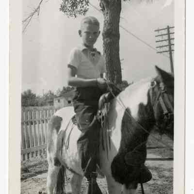 Boy on pony
