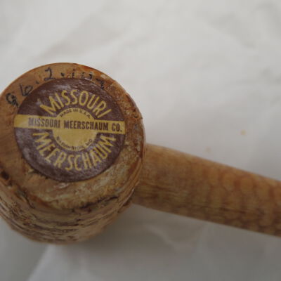 Bottom of pipe.: Origsize: 2" (h) x 5.25" (l); Origformat: Artifact