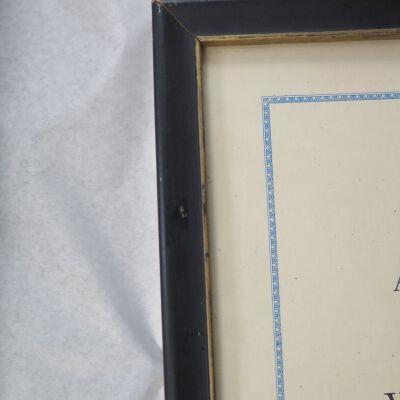 Condition: Wear to frame on PR side, near upper corner (2018-09-05): Origformat: Artifact