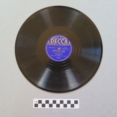 B side of record.: Origsize: 9.75" (diam); Origformat: Artifact