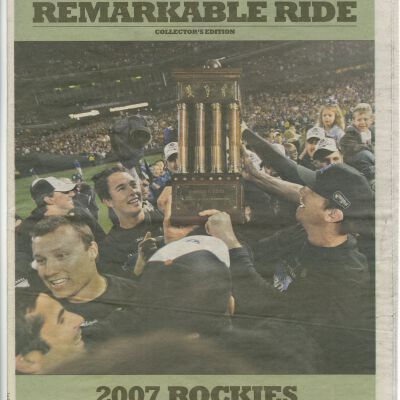 Rocky Mountain News, Oct. 30, 2007