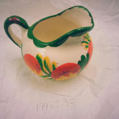 Cream Pitcher in off-site storage