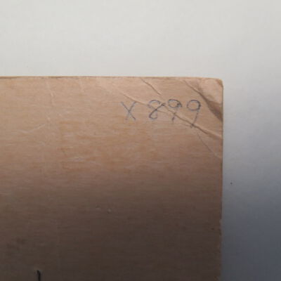 Number on back of card.: Origsize: 3" (w) x 4.25" (l); Origformat: Artifact