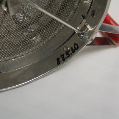 BOttom of sifter.: Origsize: 5.5" (h) x 7.25" (w); Origformat: Artifact