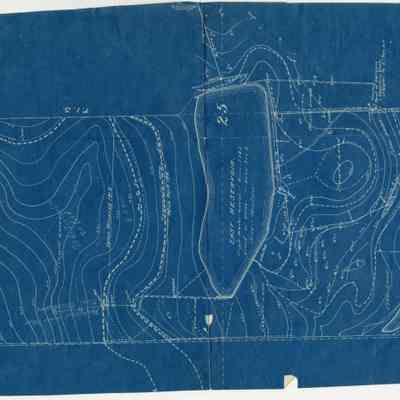 Topographic map of the East Reservoir