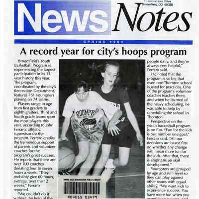 Spring 1993 News Notes