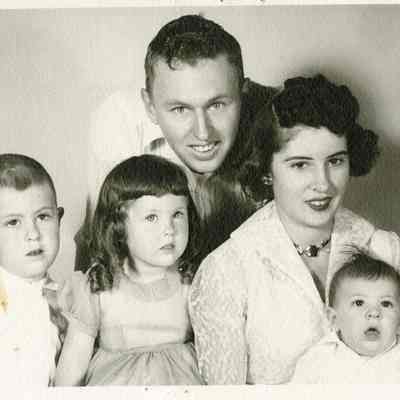 Chestnut Family Photo, 1960