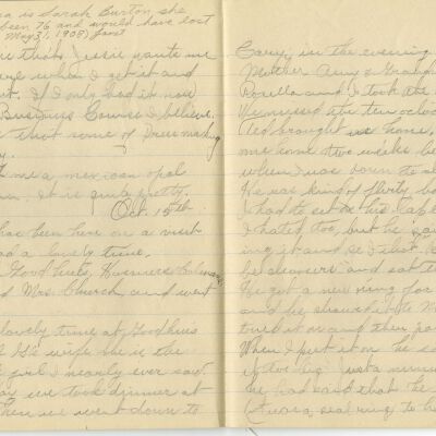 -Scanned as 300dpi jpeg by Tom Peyton as an access copy, 08/11/2015.  Cropped around edges by Tom Peyton, 8/18/2015 and named "Page 36 - 37 300 dpi c"
-File renamed and uploaded to PastPerfect by Kevin Smith,08/03/2016

