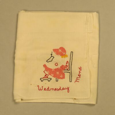"Wednesday Mend" Tea Towel