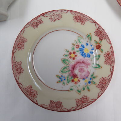 CLose up of china pattern.: Origsize: 4.25" (h) x 10" (w); Origformat: Artifact