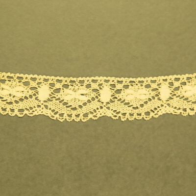 Back of lace piece.: Origsize: 15" (w) x 1.5" (l); Origformat: Artifact